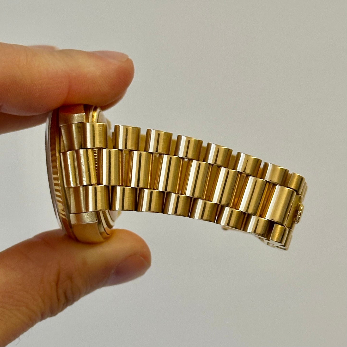 Day-Date 36 Champagne Dial 18K Yellow Gold Ref 18038 1983