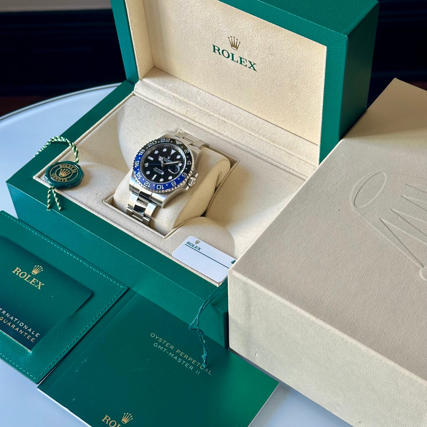 GMT Master II Batman Ref 126710BLNR 2024
