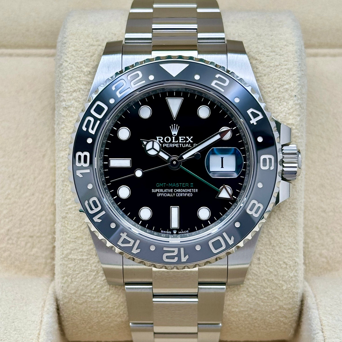 GMT Master II Bruce Wayne Ref 126710GRNR 2025
