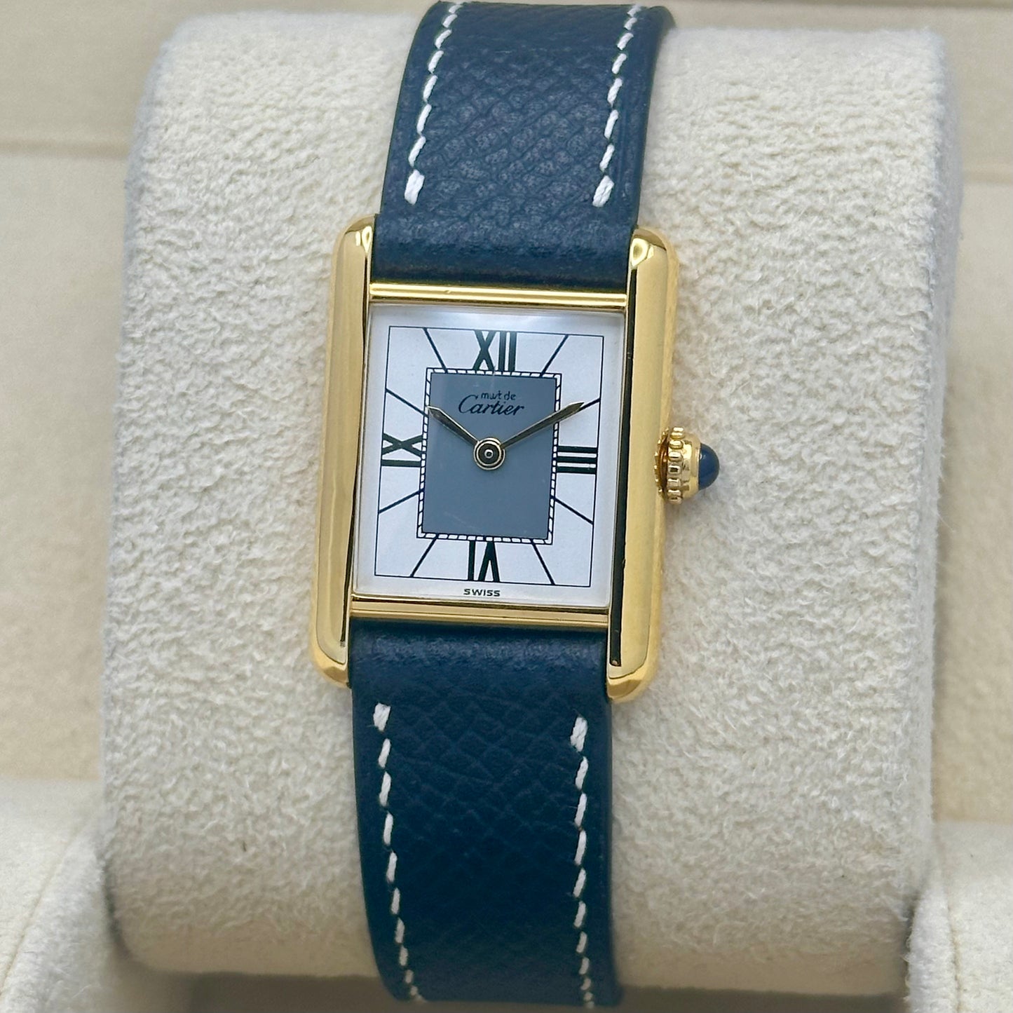 Tank Must Vermeil Small White Romans Ref 5057001 1990