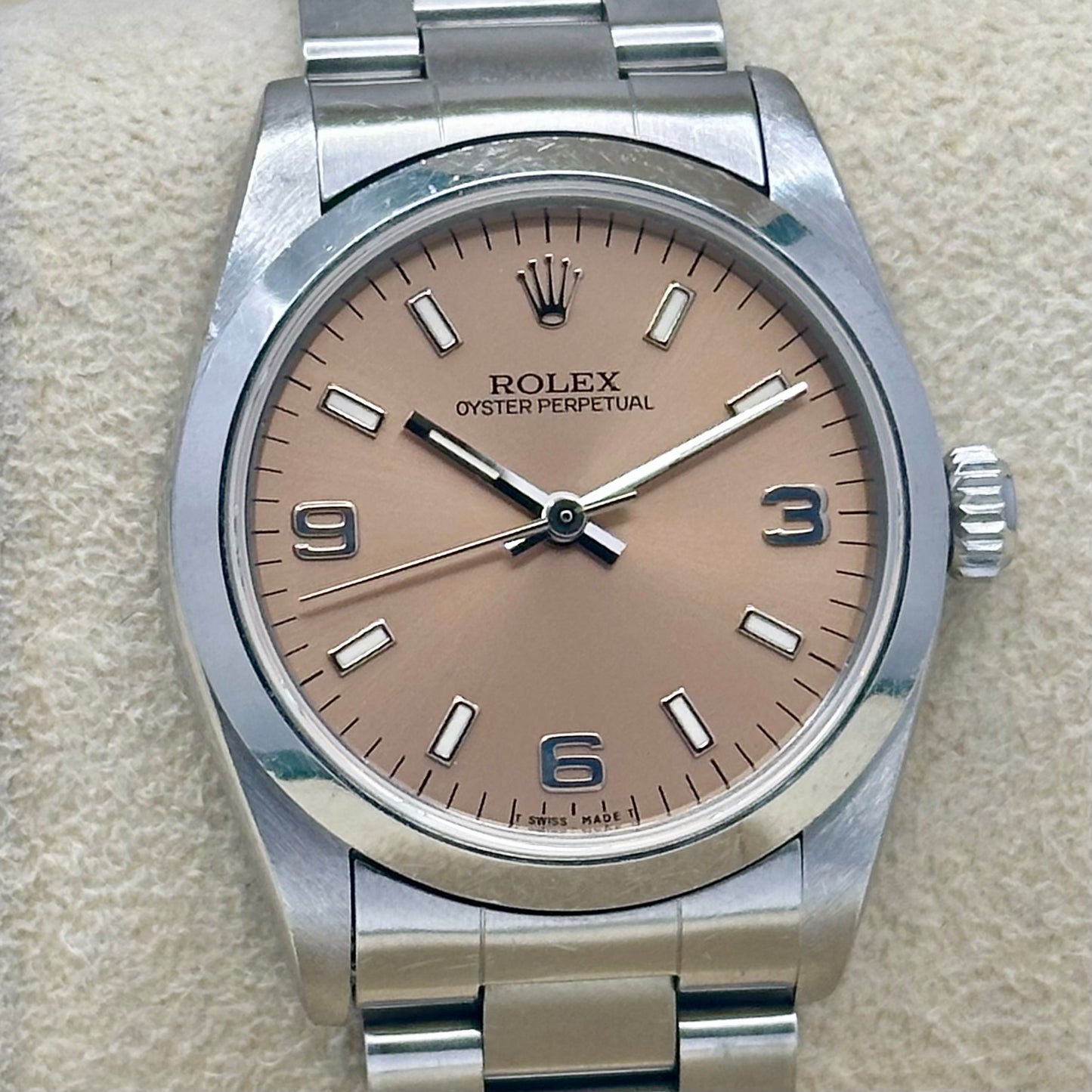 (ON HOLD) Oyster Perpetual 31 Salmon Ref 67480 1998