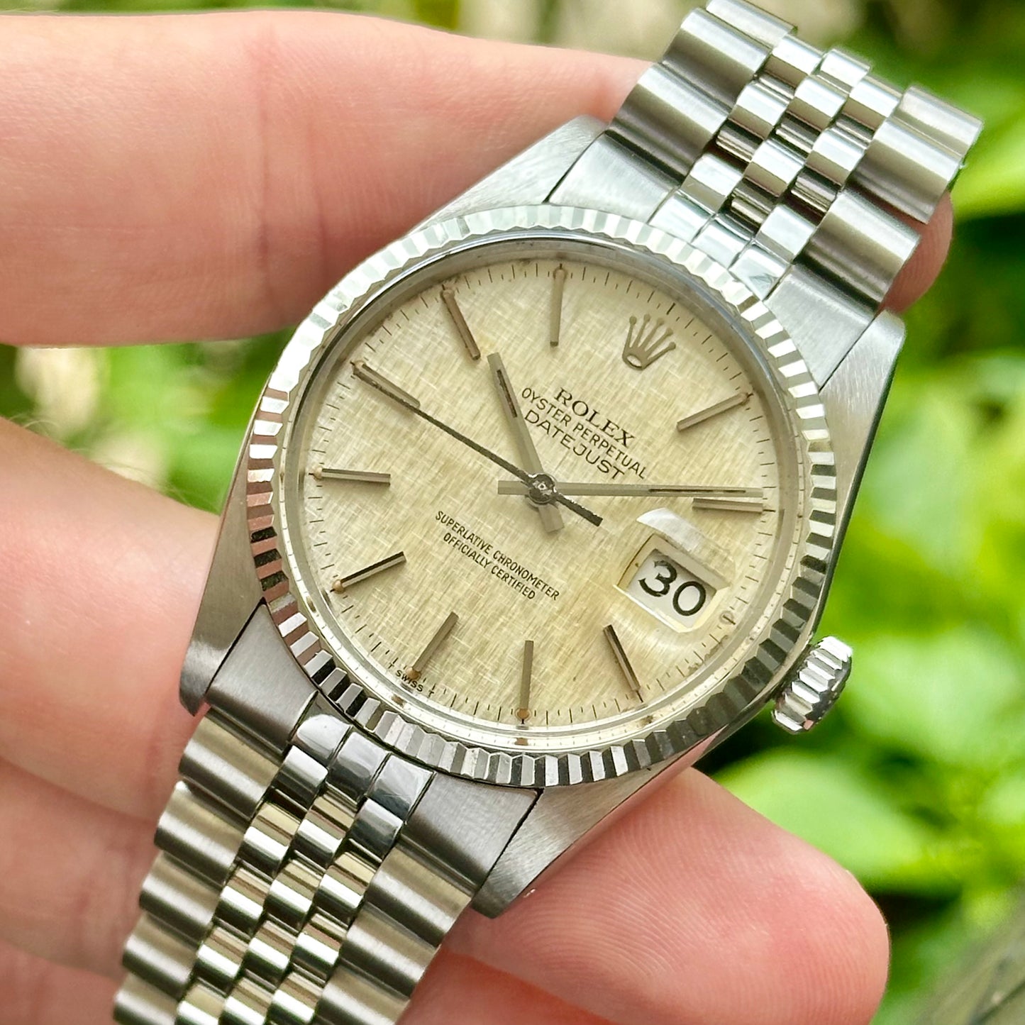 Datejust 36 Linen Ref 16014 1981