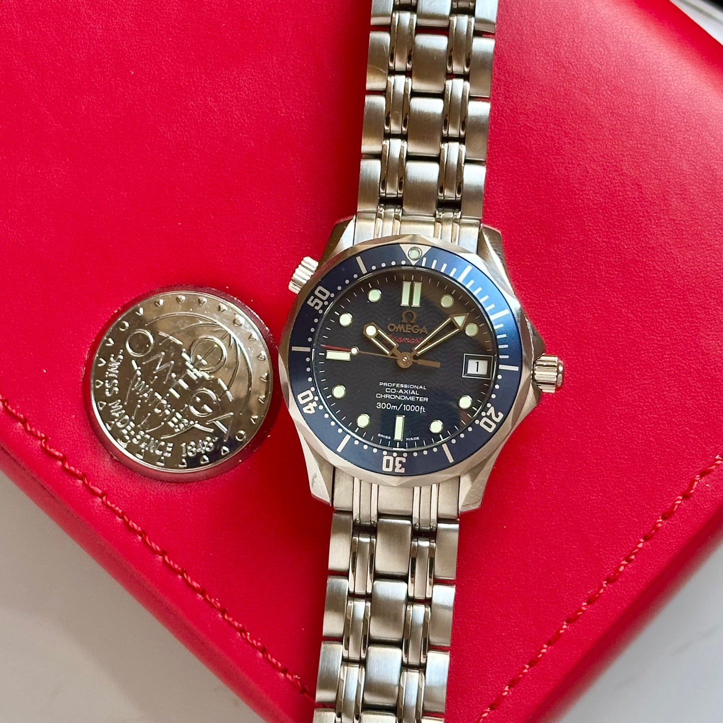 Seamaster 300M Co-Axial Blue Wave 36MM Ref 2222.80.00 2011