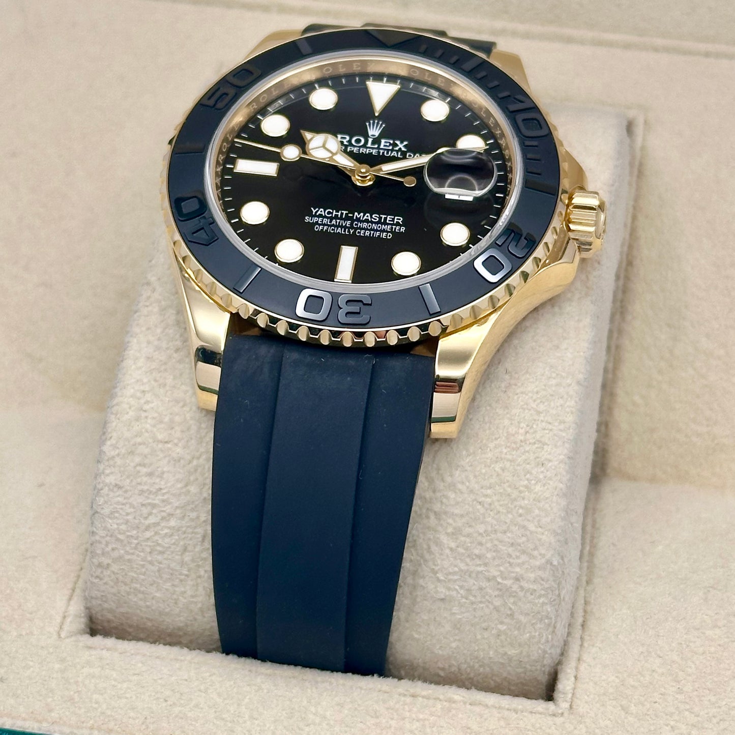 Yacht-Master 42 18K Yellow Gold Oysterflex Ref 226658 2023