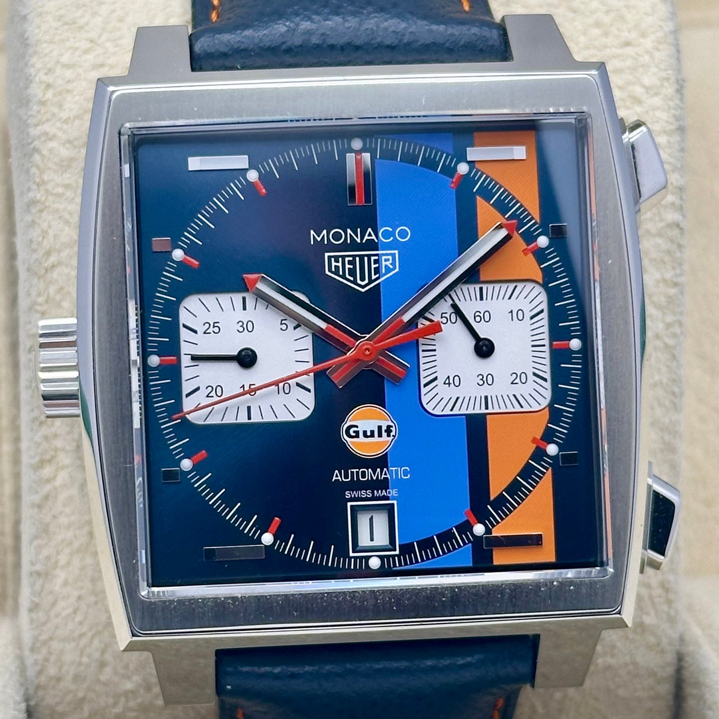 Monaco Chronograph X Gulf Special Edition Ref CAW211R.FC6401 2022
