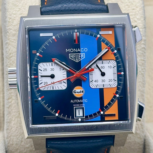 Monaco Chronograph X Gulf Special Edition Ref CAW211R.FC6401 2022