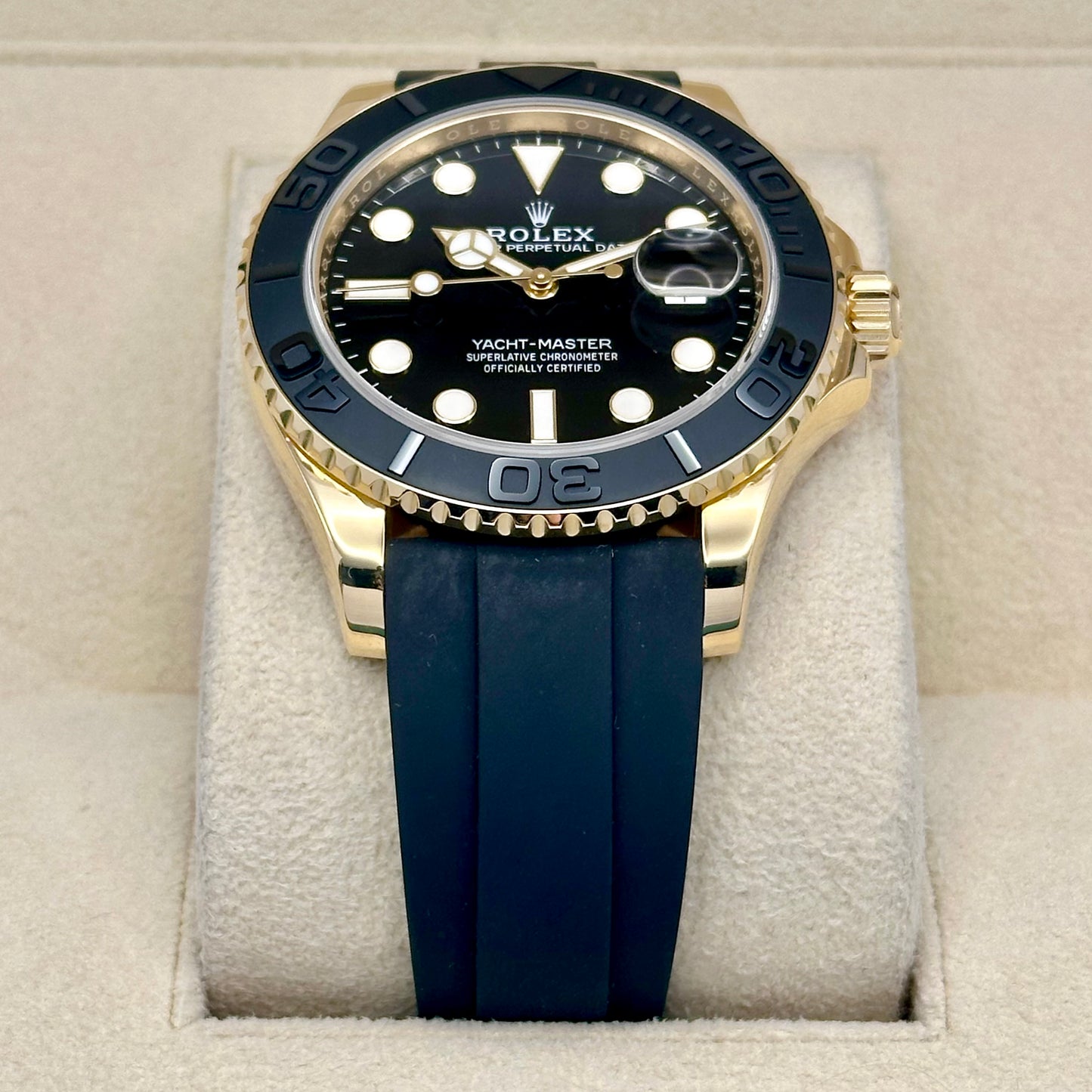 Yacht-Master 42 18K Yellow Gold Oysterflex Ref 226658 2023