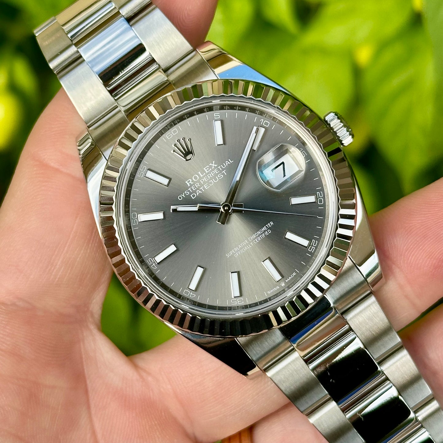 Datejust 41 Rhodium Ref 126334 2021