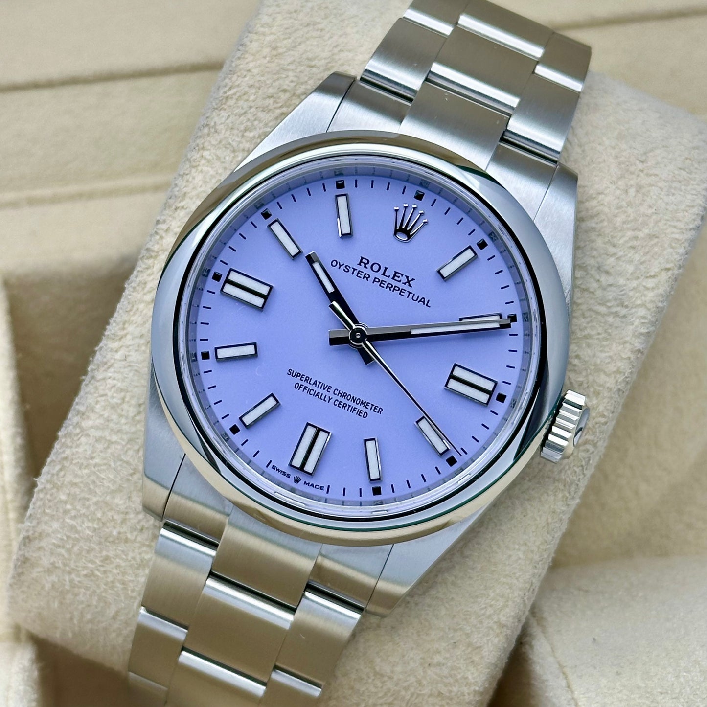 Oyster Perpetual 41 Lavender Dial Ref 134300 2026