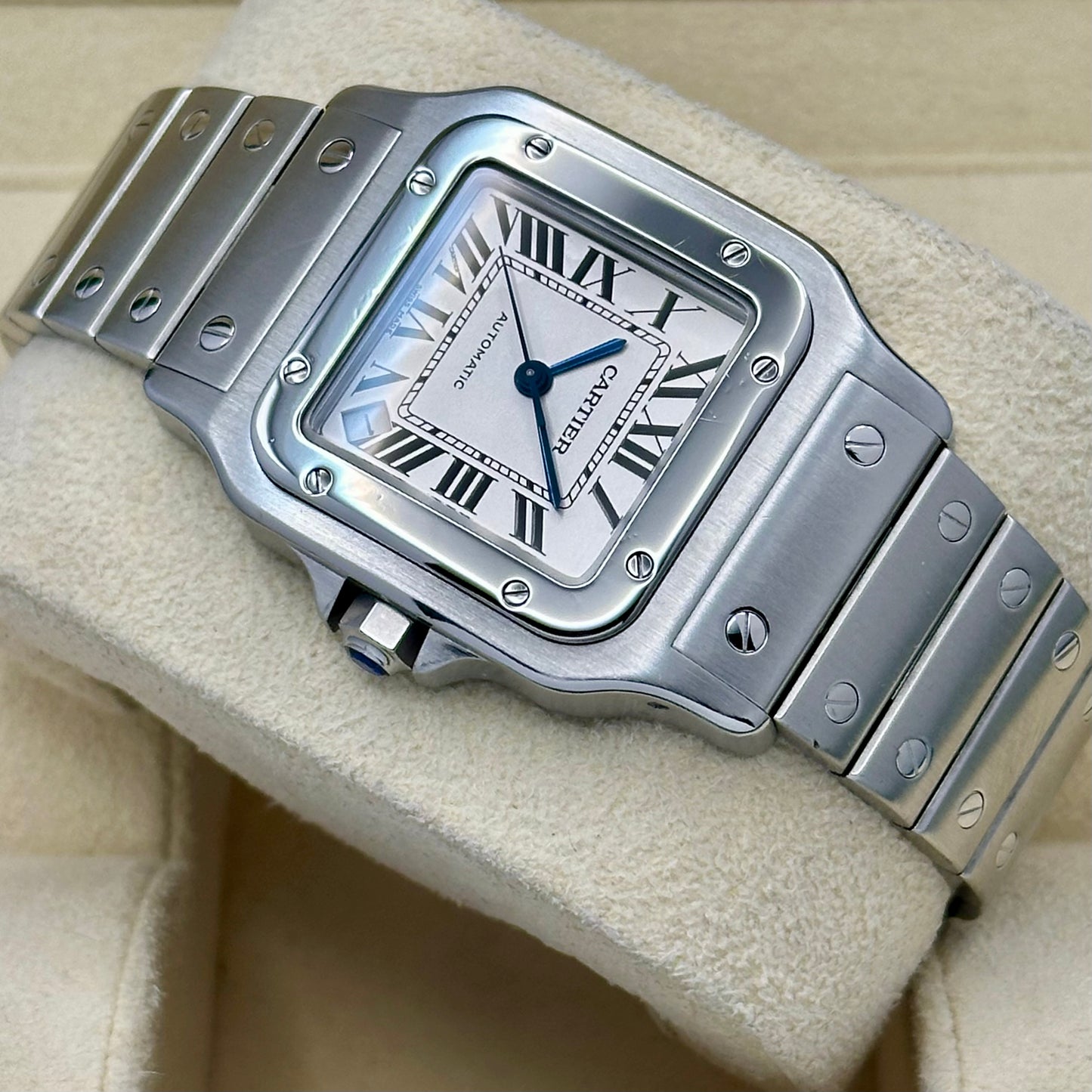 Santos Galbée Automatic XL White Romans Ref 2823 2008
