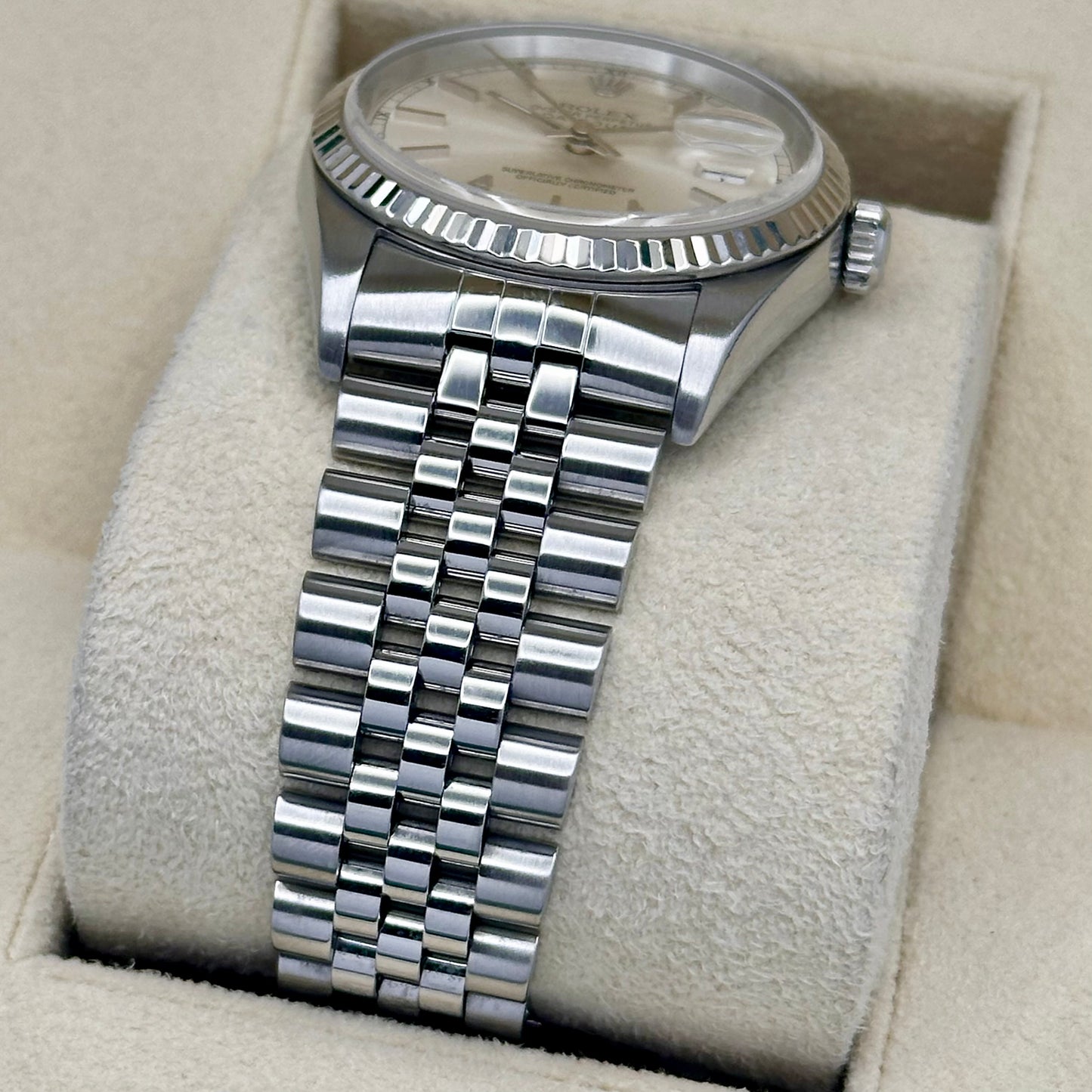 (ON HOLD) Datejust 36 Silver Sunburst Dial Ref 16234 2000