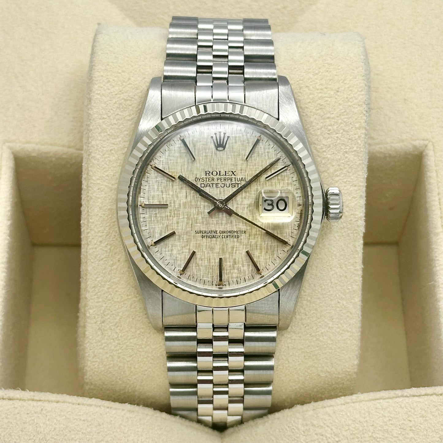 Datejust 36 Linen Ref 16014 1981