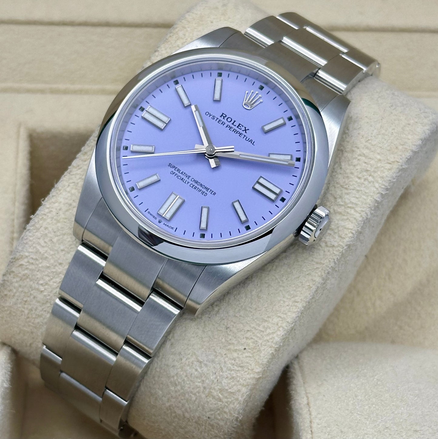 Oyster Perpetual 41 Lavender Dial Ref 134300 2025