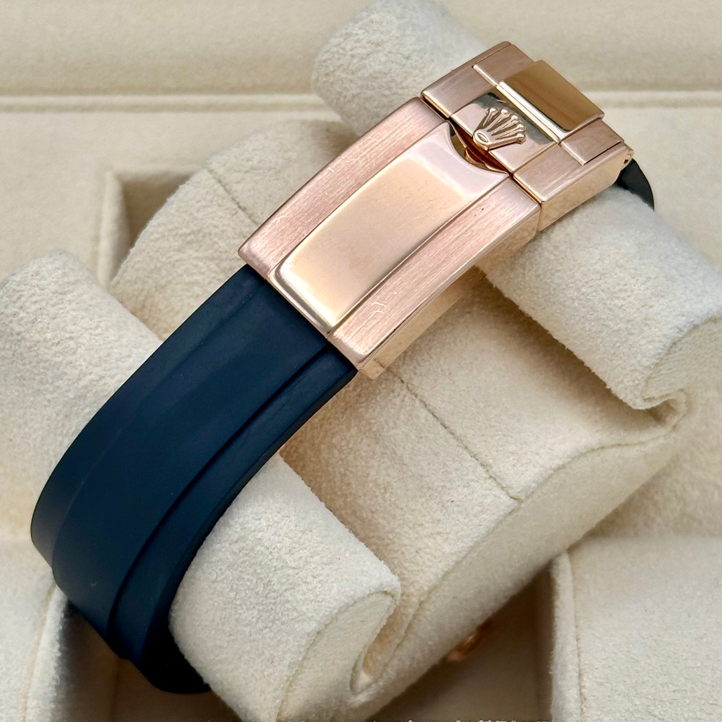 Yacht-Master 40 Oysterflex 18K Rose Gold Ref 116655