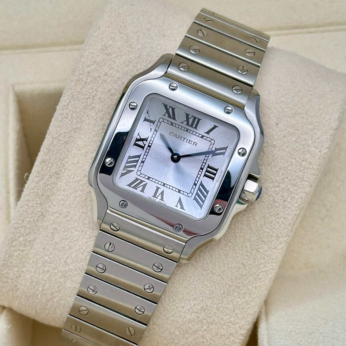 Santos Small Silver Romans Ref WSSA0082 2025