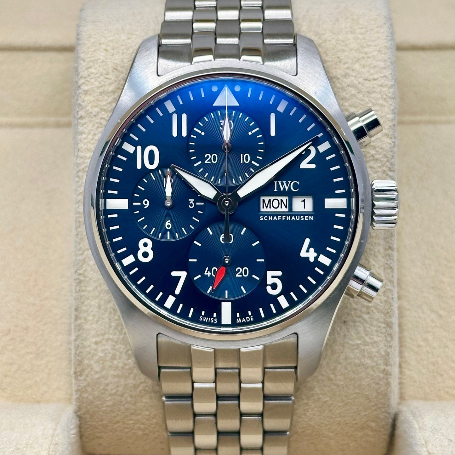Pilot’s Chronograph 41 Blue Ref IW388102 2022