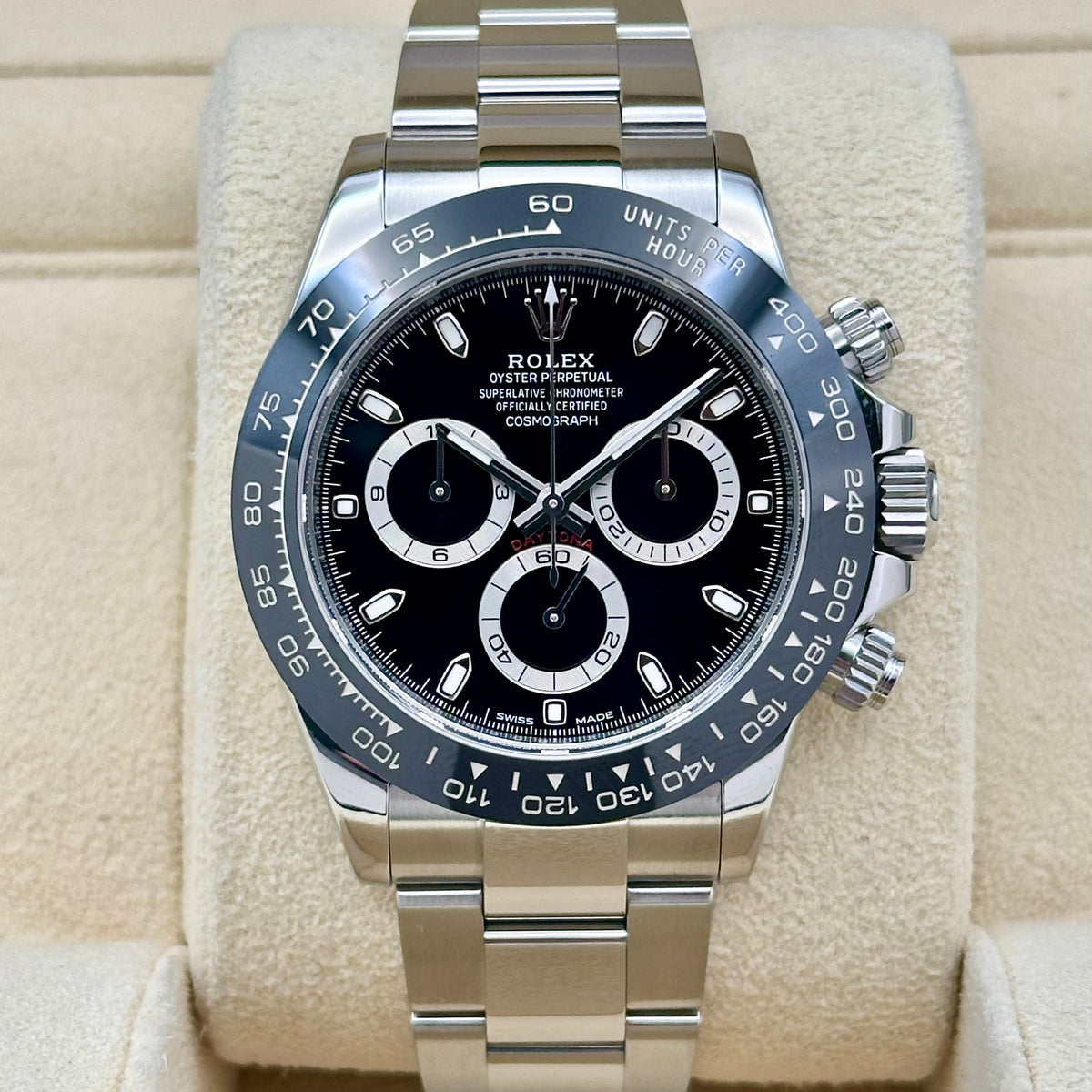 Cosmograph Daytona Black Ceramic Godzilla Ref 116500LN