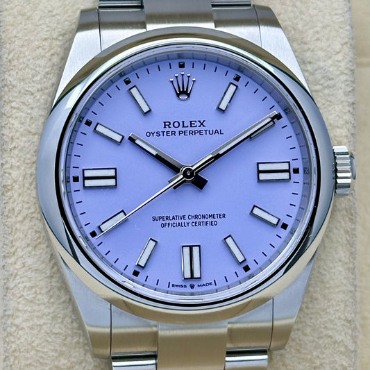 Oyster Perpetual 41 Lavender Dial Ref 134300 2026