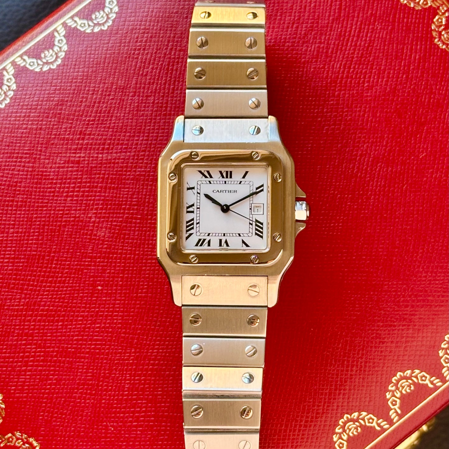 Santos Carrée Large White Romans Ref 2960