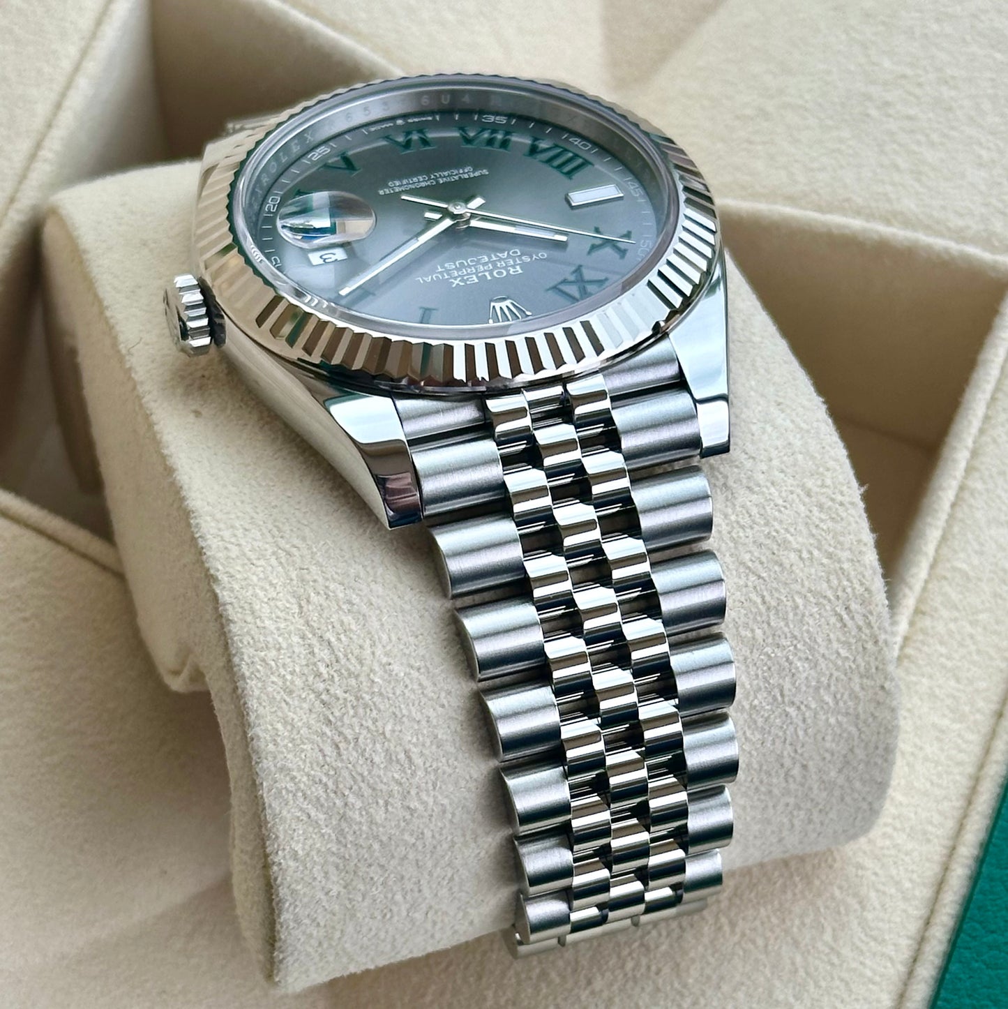 Datejust 41 Wimbledon Dial Ref 126334 2021