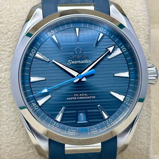 Seamaster Aqua Terra 150M Blue Ref 220.12.41.21.03.002 2018