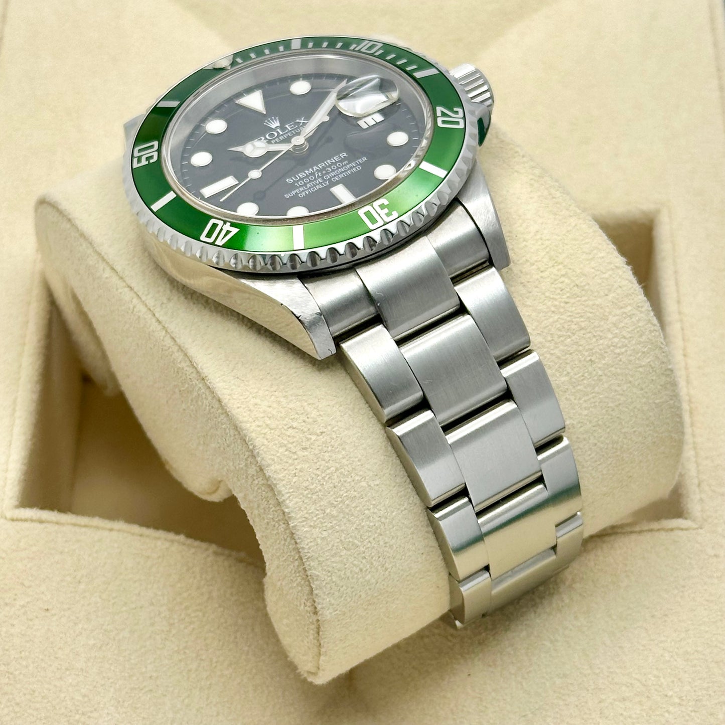 Submariner Date Kermit Ref 16610LV 2007