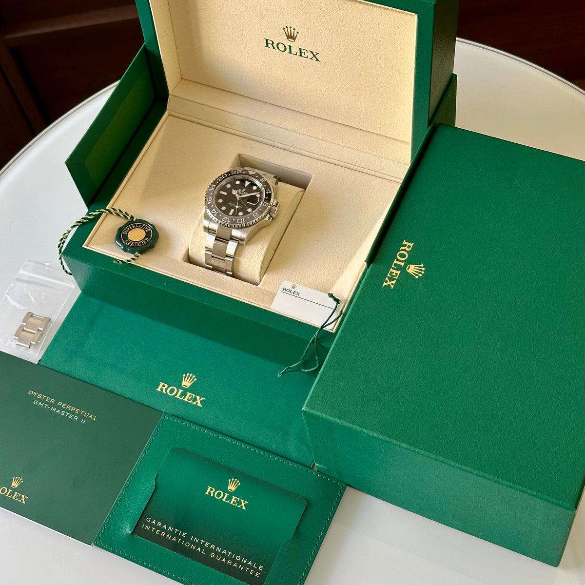 GMT Master II Bruce Wayne Ref 126710GRNR 2025