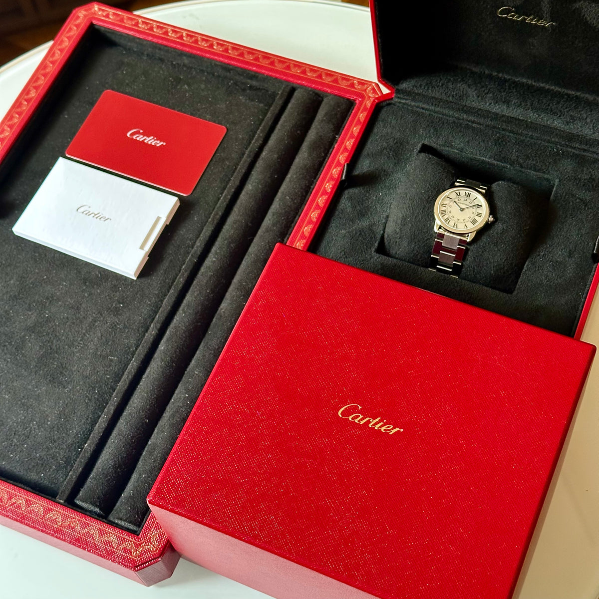 Ronde Solo De Cartier White Romans Ref W6701004 2021