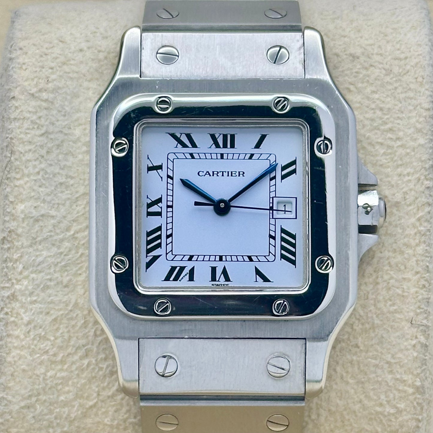 Santos Carrée Large White Romans Ref 2960
