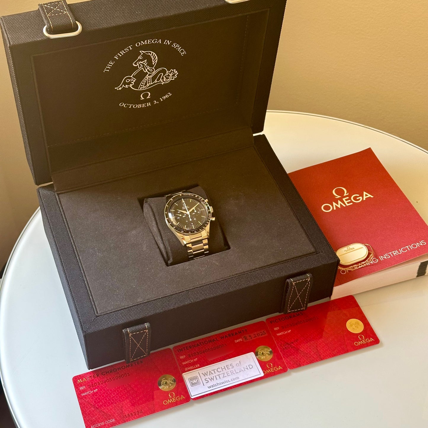 Speedmaster First Omega In Space Ref 
310.30.40.50.06.001 2025
