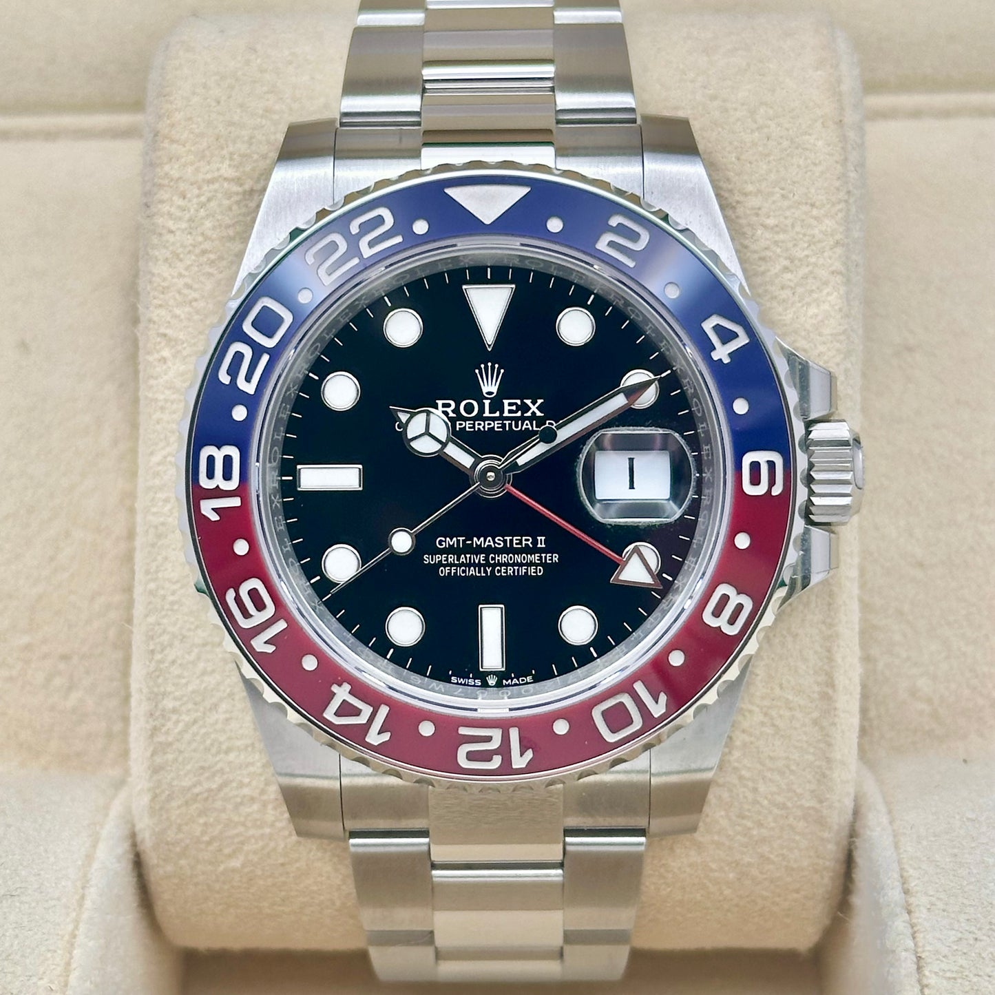 GMT Master II Pepsi Ref 126710BLRO 2022