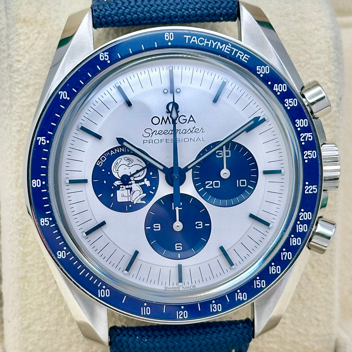 Speedmaster Anniversary Series Silver Snoopy Ref  310.32.42.50.02.001 2026