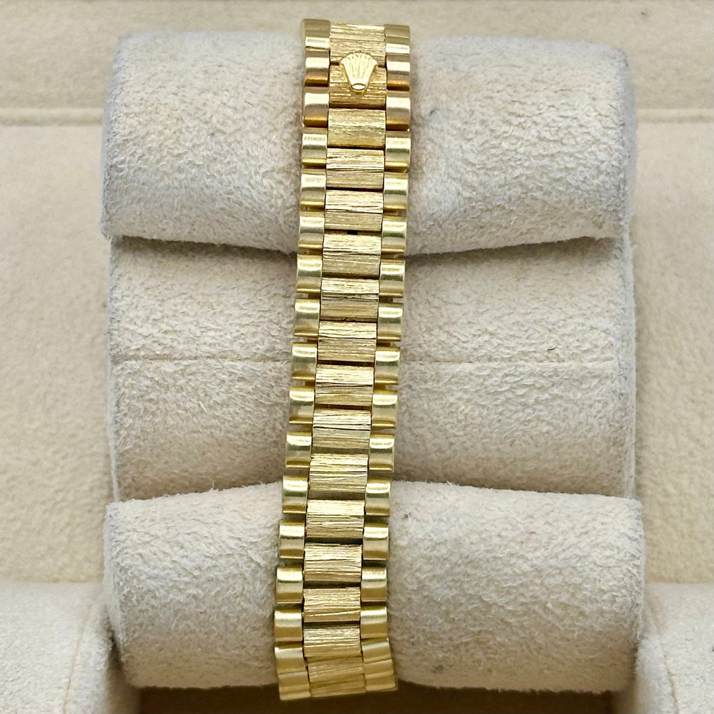 Lady-Datejust 26 Champagne Bark President 18K Yellow Gold Ref 69278