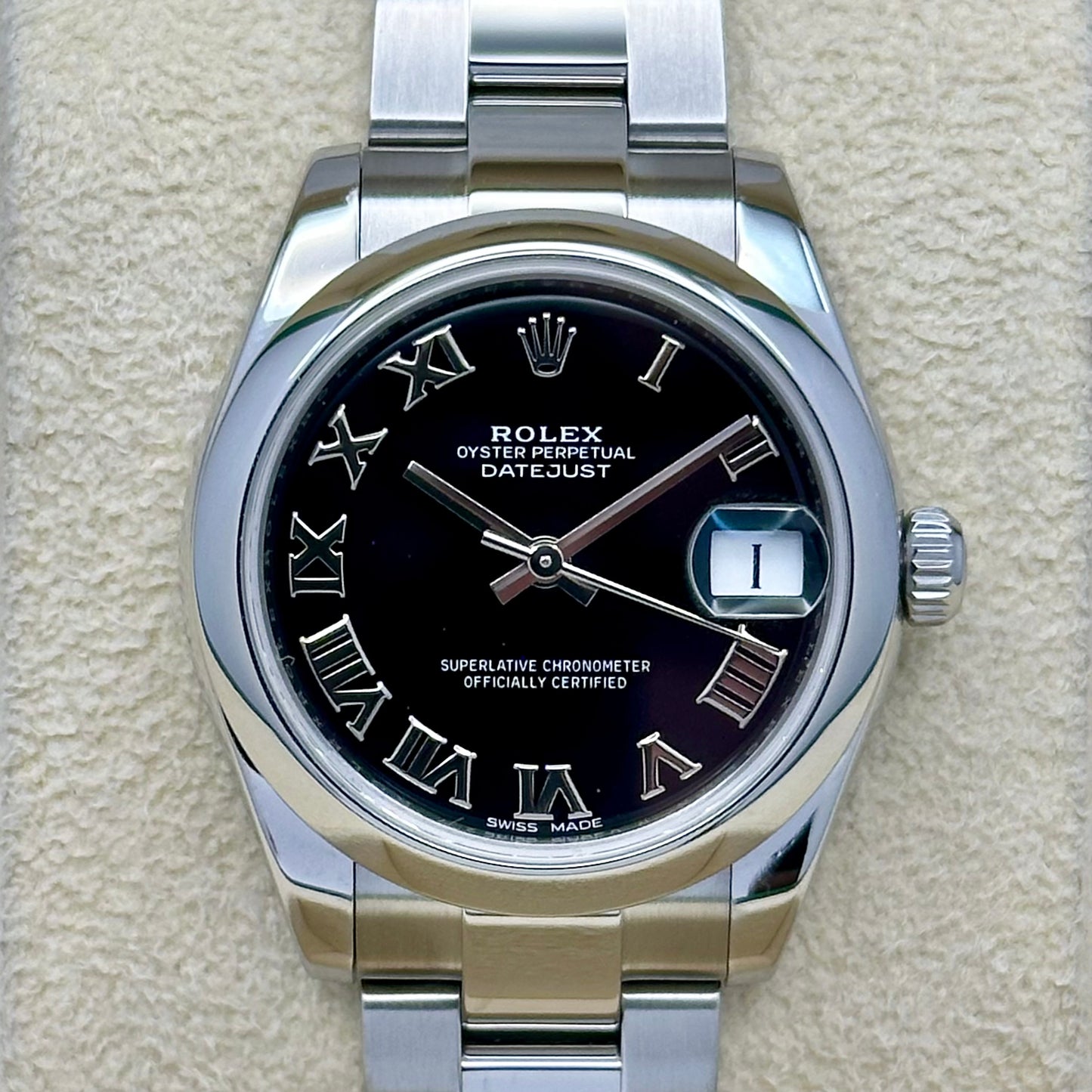 Datejust 31 Black Romans Ref 178240 2019