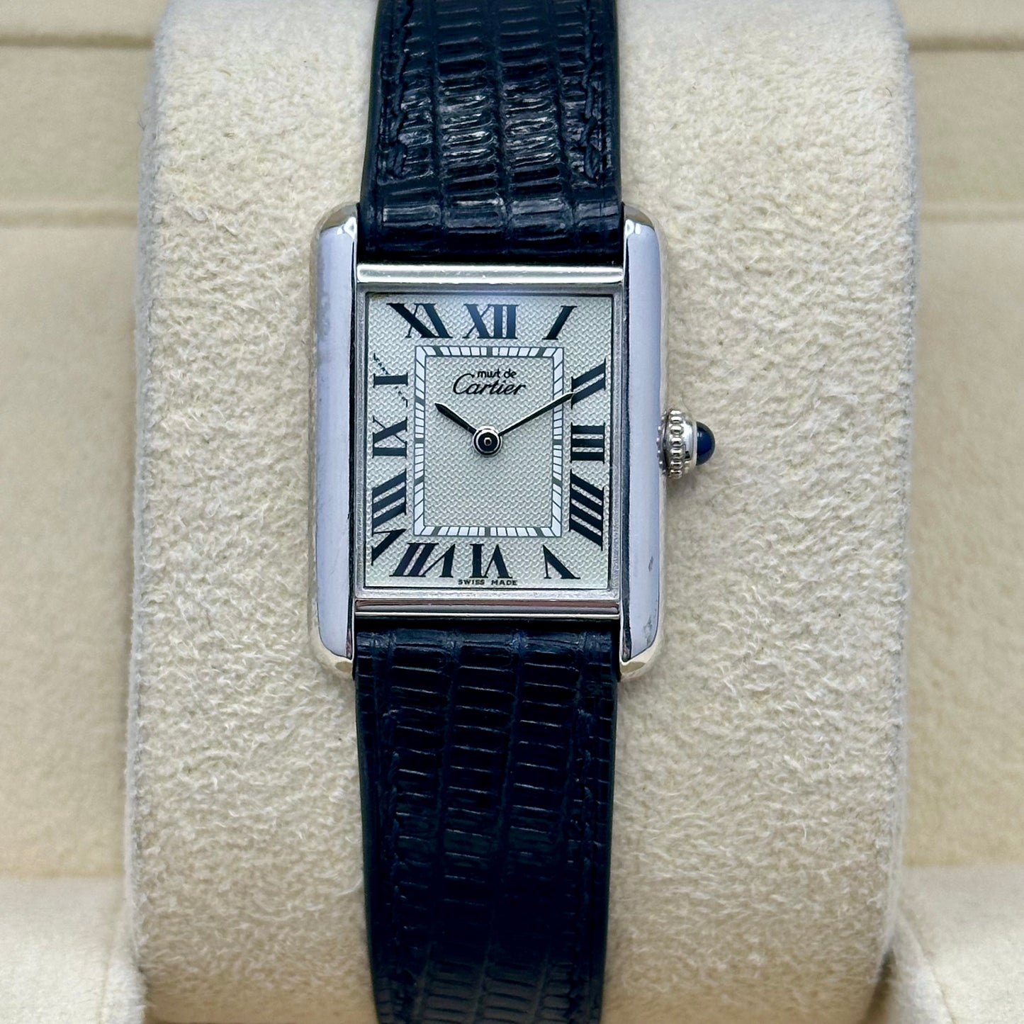 Tank Must Mid Size Woven Grey Dial Ref 2416