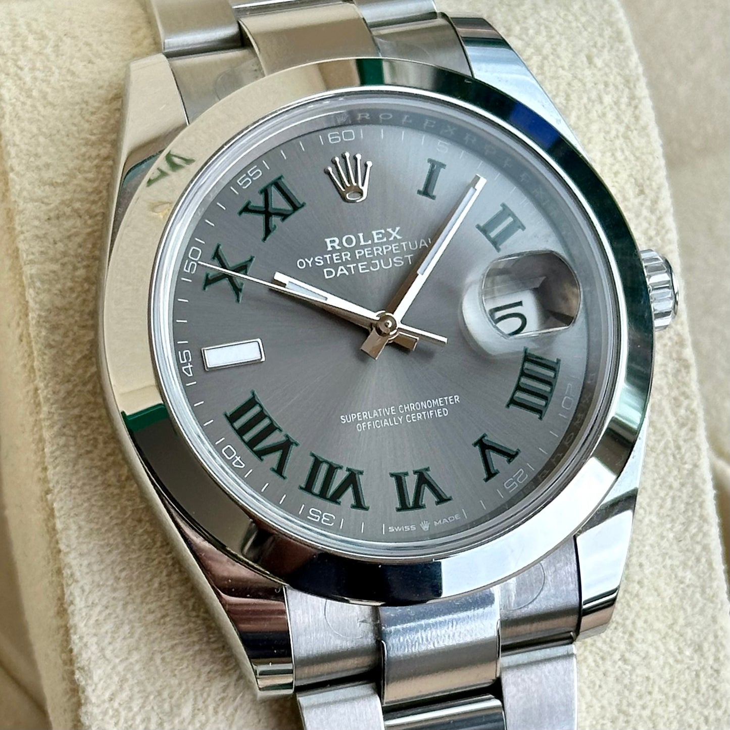 Datejust 41 Wimbledon Ref 126300 2023