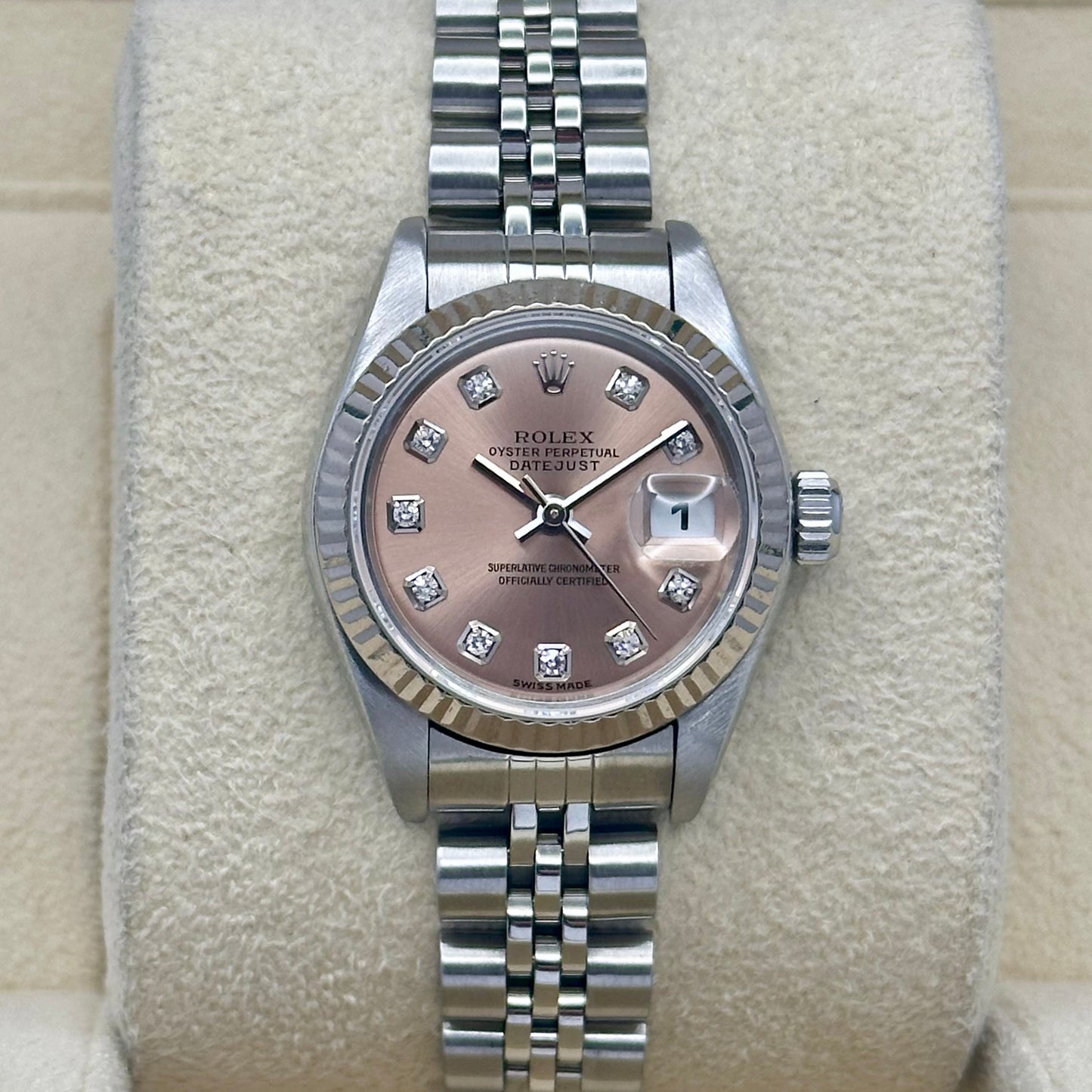 Lady-Datejust 26 Pink Big Diamond Ref 79174G 2004