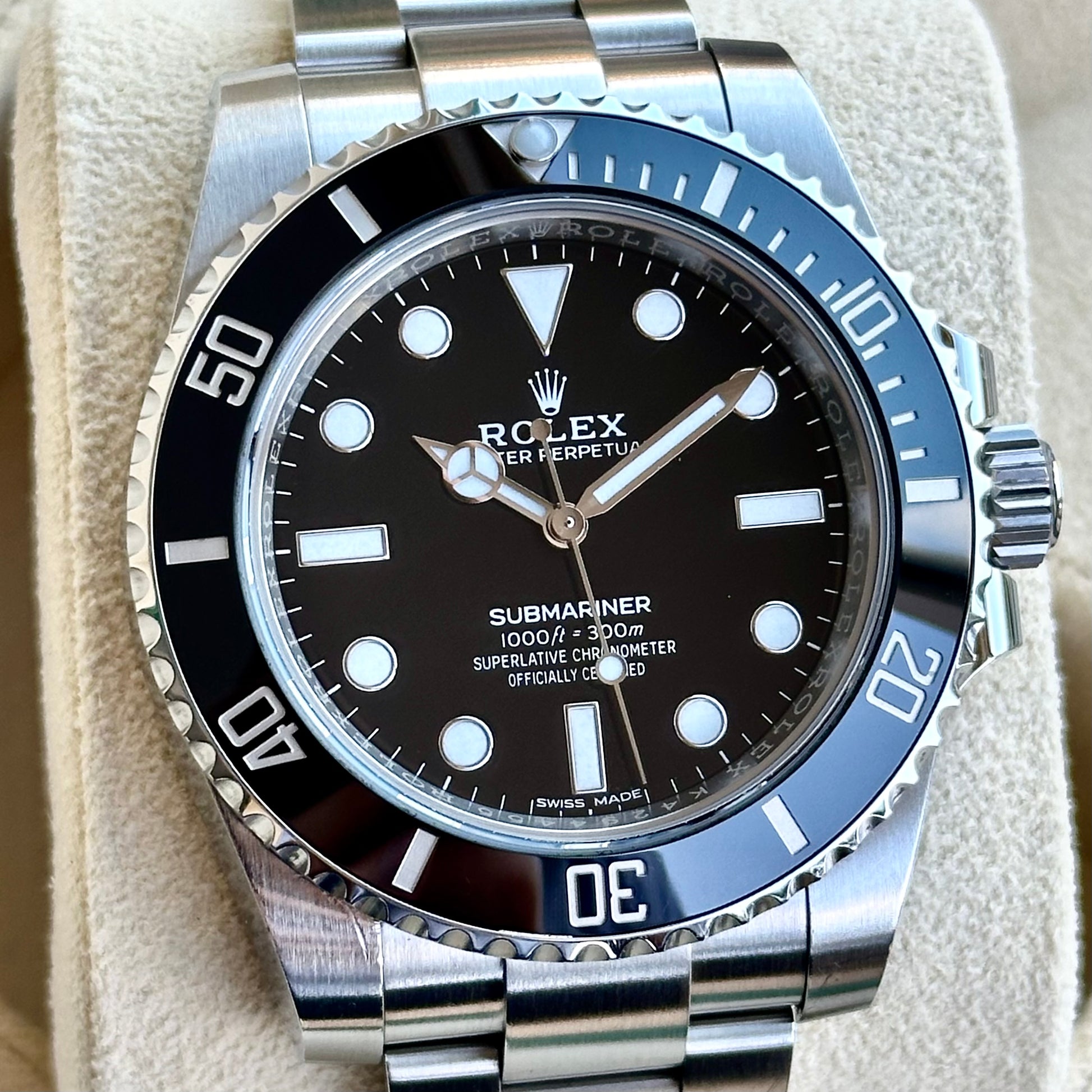 Ref 114060 Rolex 114060 Rolex Submariner No Date 2015 Submariner