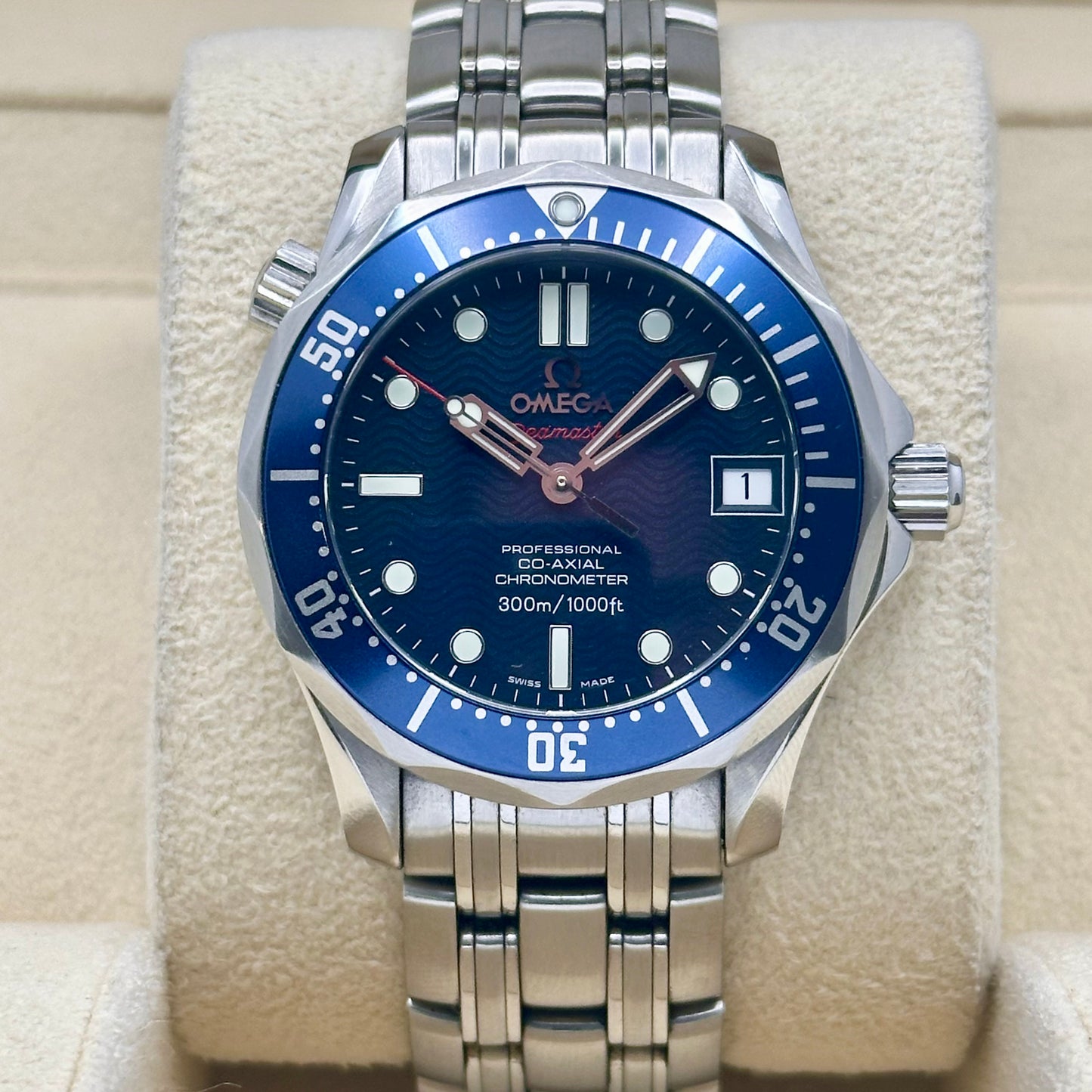 Seamaster 300M Co-Axial Blue Wave 36MM Ref 2222.80.00 2011