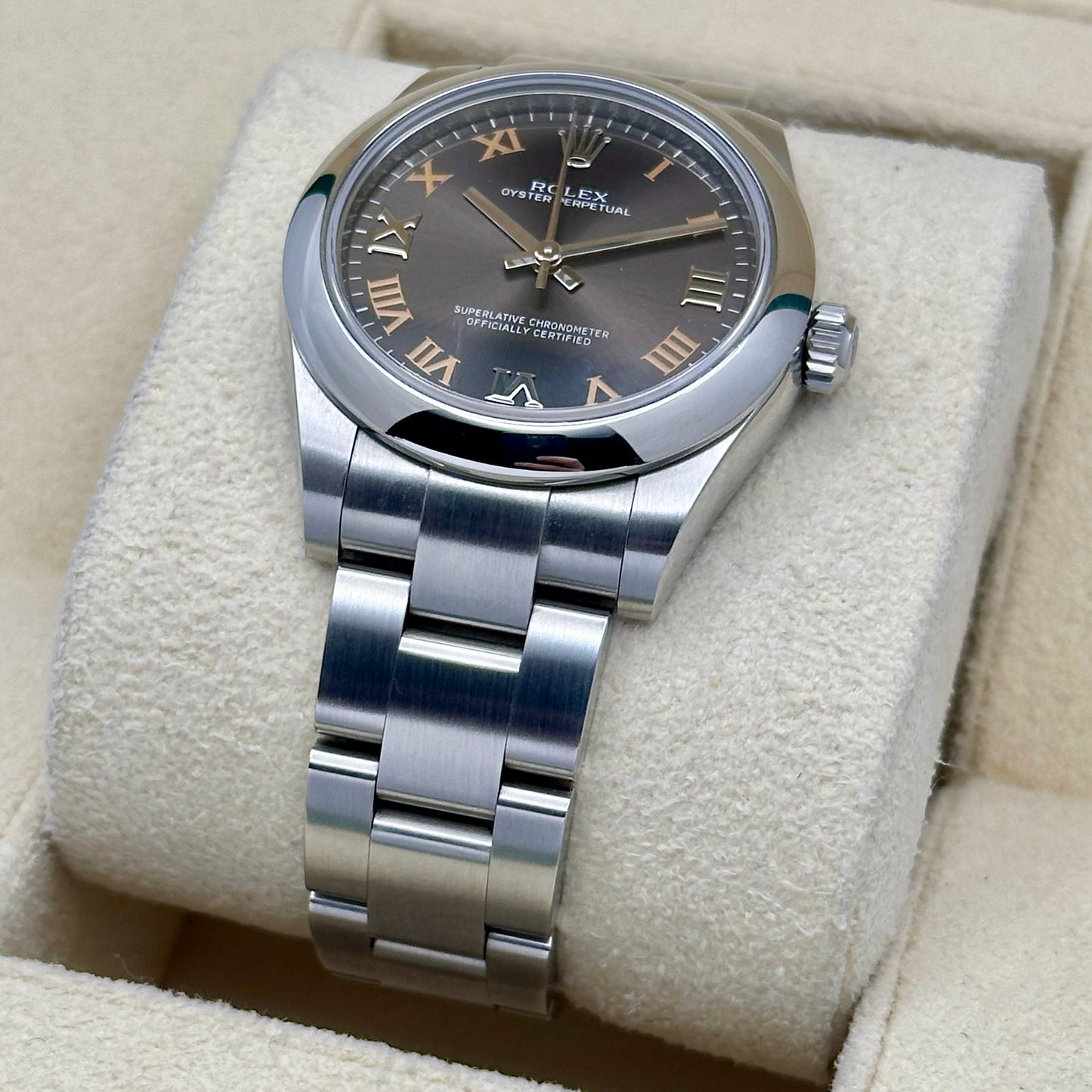 Oyster Perpetual 31 Grey Romans Ref 177200 2019