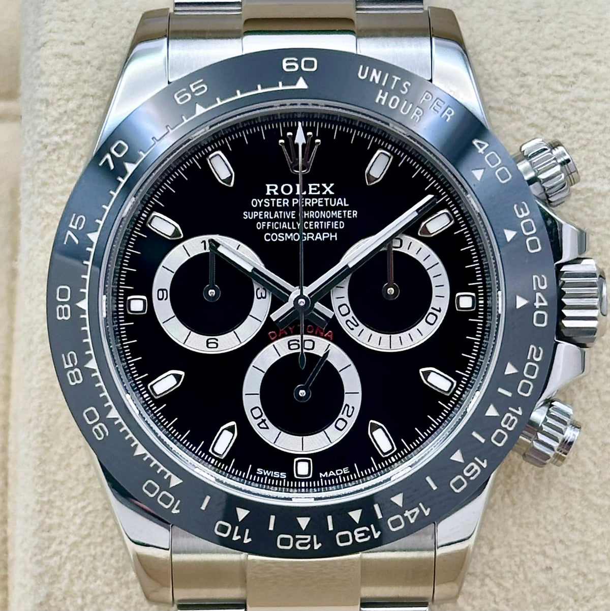 Cosmograph Daytona Black Ceramic Godzilla Ref 116500LN
