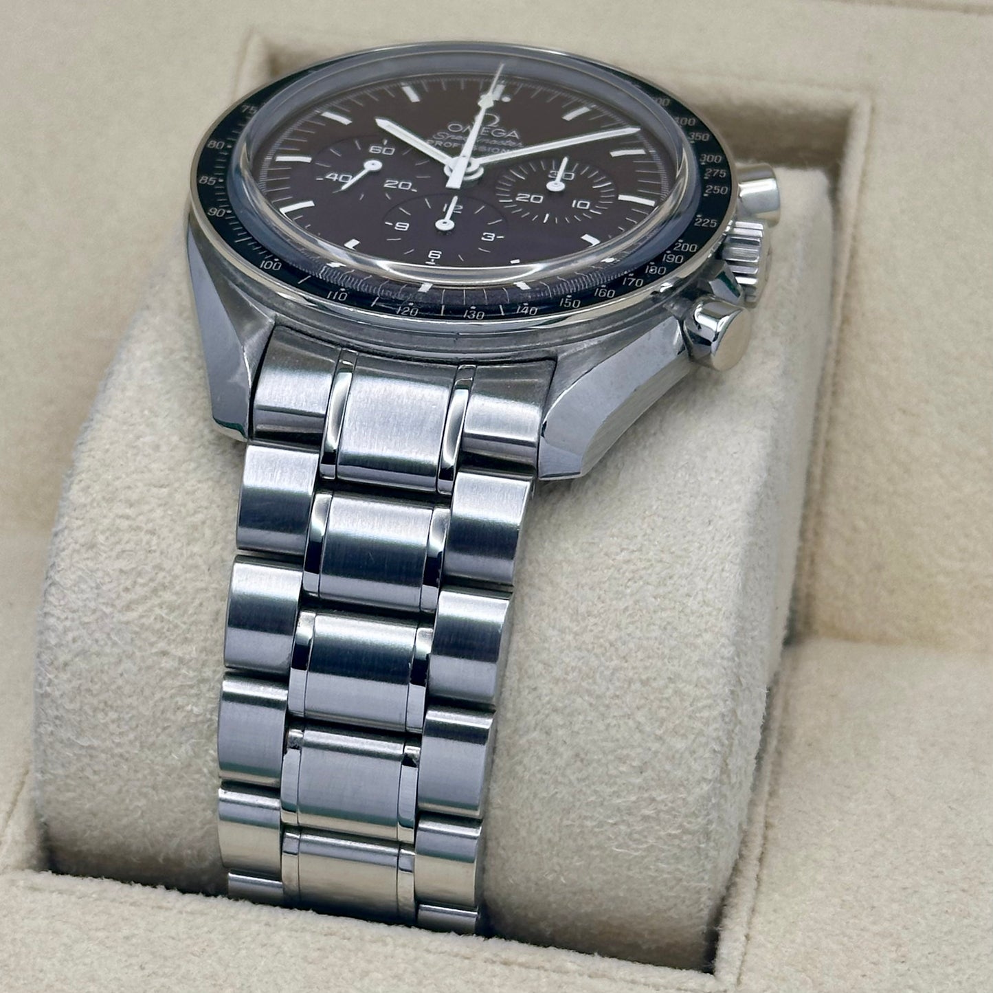 (ON HOLD) Speedmaster Professional Sapphire Sandwich Brown Dial Ref 311.30.42.30.13.001 2009
