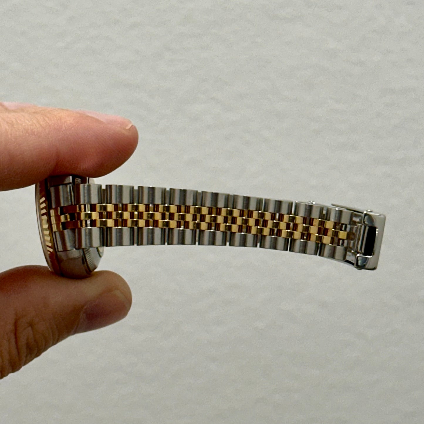 Lady-Datejust 26 18K Yellow Gold Champagne Big Diamond Ref 69173 1997