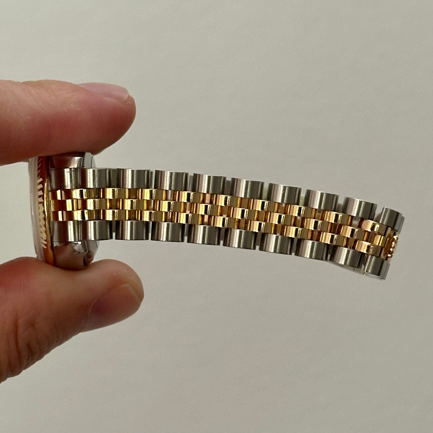 Lady-Datejust 26 Black Anniversary Diamond Dial 18K Yellow Gold Ref 179173