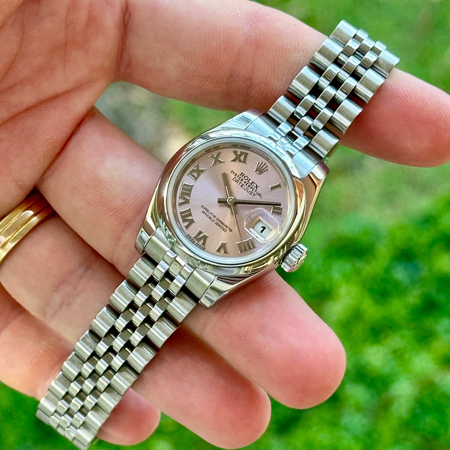 Lady-Datejust 26 Pink Romans Ref 179160 2016