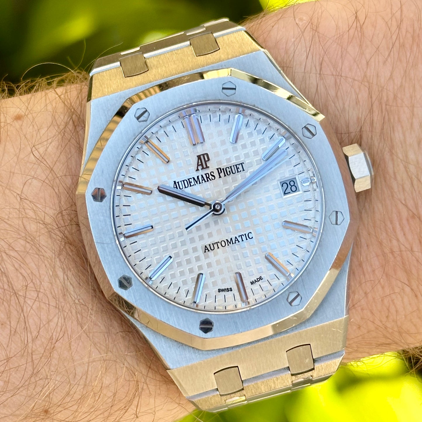 Royal Oak White Ref 15450ST 2018