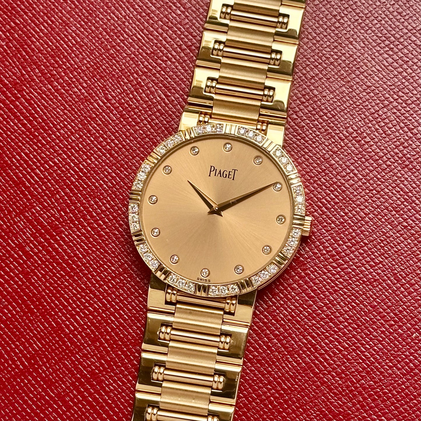 Dancer Factory Diamond Bezel 18K Rose Gold Ref G0A26507 2011
