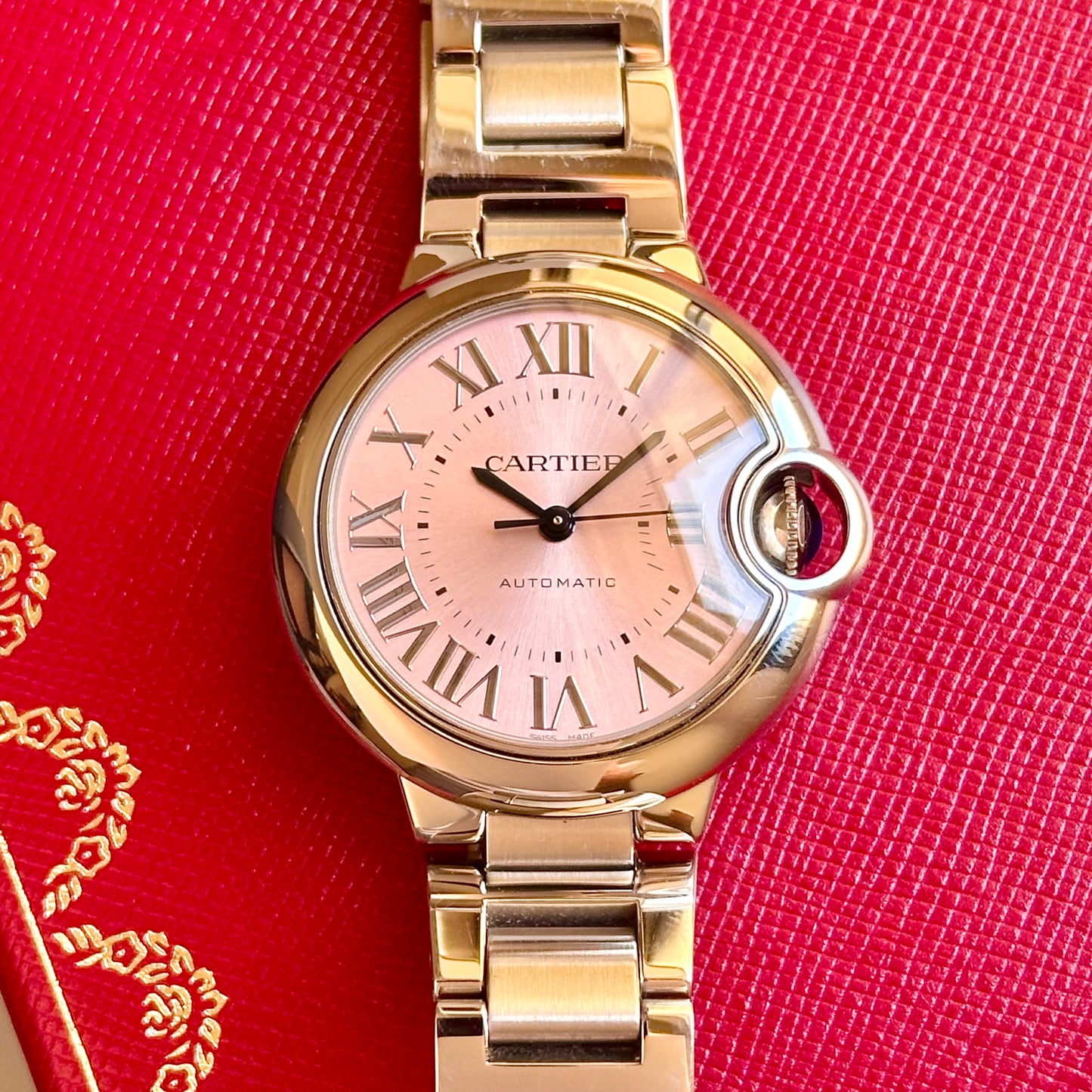Ballon Bleu De Cartier Pink Romans Ref WSBB0068 2025