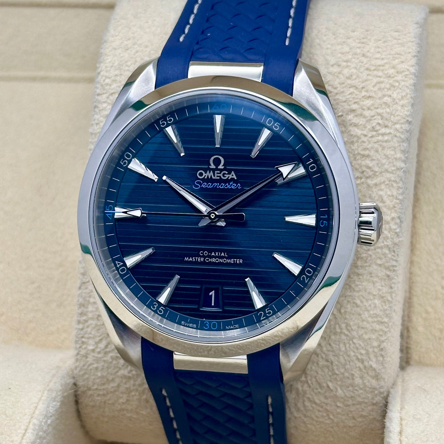 Seamaster Aqua Terra 150M Blue Ref 220.12.41.21.03.001 2025