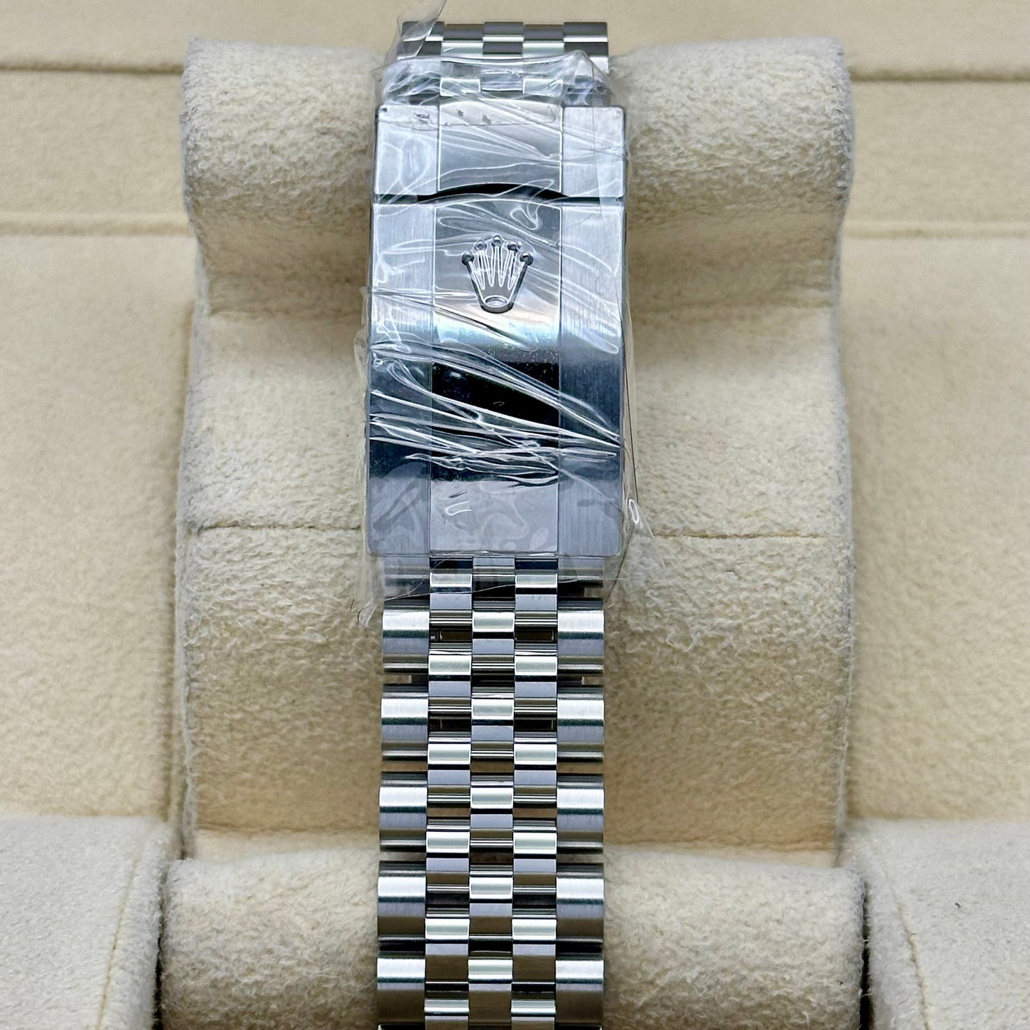 Datejust 41 Sunburst Blue Romans 18K White Gold Ref 126334 2026